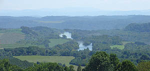 Base from North :: Kingsport Tennessee Bays Mountain
